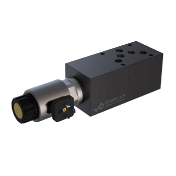 Proportional throttle valve flange and sandwich construction DNP_A10-Wandfluh